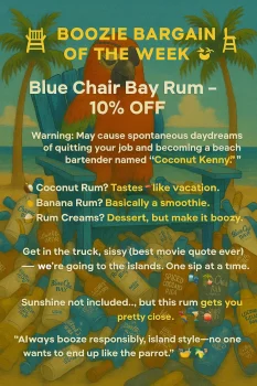 Blue Parrot Ad
